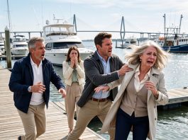 Hearing My Own Son Say, “Mom, You Brought This on Yourself,” Before Shoving Me Into Charleston Harbor Broke My Heart — But He Never Imagined the Yacht Captain Already Knew Something About Our Family That Would Change Everything.