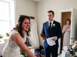 I Stayed Home After My Sister Told Me I Wasn’t Welcome at Her Wedding, Yet I Still Sent Her a Meaningful Gift—Then a Simple Note Inside Forced Her Fiancé to Learn What Really Happened Between Us After Our Mother Died