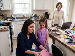 My Mother Looked My Nine-Year-Old Daughter in the Eye and Threw Her Glittery Pink Birthday Gift Into the Trash. I Pulled It Back Out—and What Was Hidden Inside Exposed a Nine-Year Family Lie She Had Tried Desperately to Keep Buried.