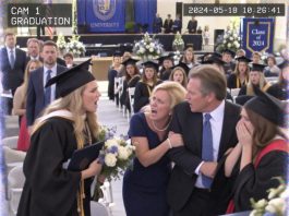 “She’s the one with a future,” Dad said when he chose to fund my sister’s college education instead of mine. I smiled, found three jobs and a scholarship, and spent four years building that future without them. At graduation, my parents were still taking pictures with my sister when a professor approached me and said, “Your full fellowship to Harvard has been finalized.” Mom’s face went white.