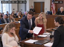At nine months pregnant, I walked into court expecting paperwork and walked out knowing exactly who my husband had become. His lover was already beside him when he pushed the divorce papers toward me and mocked my body in front of everyone. I stayed silent until the judge asked whether there was anything else to disclose. That was when my lawyer stood up.