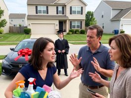 I Left Home After Watching My Brother Receive a New Car While My Graduation Gift Was a Basket of Cleaning Supplies. Less Than an Hour Later, My Crying Mother Begged Me to Come Back Before I Learned Why My Grandfather Was Calling.