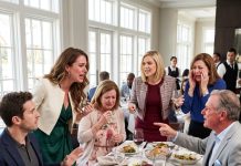 When my sister-in-law spilled wine all over my parents, her family laughed like it was nothing. I looked at my husband and gave him exactly five minutes to decide what would happen to our marriage next.