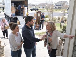 My MIL sold her house and showed up at our new home with a moving truck, declaring she would take the main bedroom. But she had no idea who we had actually built this home for, and when my husband calmly told her the truth, she went silent. I had to leave the room to hide my smile because…