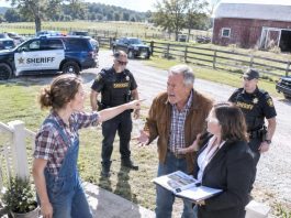 My dad dropped me from Christmas, so I bought my own farm. When he broke in with a realtor to sell my land for my brother, they thought I was alone. They had no idea I had a lawyer, cameras, and a sheriff already waiting…