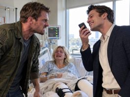 Five thousand miles from home, I answered a sobbing nurse’s call: “Blake… they broke both of your wife’s legs.” Then a man took the phone from her, laughed, and whispered, “Come do something about it, soldier. My father owns the police.” Fourteen hours later, I landed on American soil—and two sheriff’s cruisers were already waiting for me….