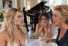 While I was on tour, my parents sold my grand piano to pay for my sister’s wedding. Mom smirked. “Thanks to your piano, she had the night of her life!” I chuckled, and she snapped, “What’s so funny?” Her smile vanished when I answered: “That piano wasn’t even mine to lose…”