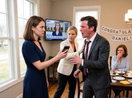 “My cousin thought her LITTLE BUSINESS would succeed,” Daniel mocked at his promotion party. “I hope she’s enjoying reality.” Then the TV behind him switched to BREAKING NEWS: “Local startup acquired for $5.1 MILLION…” When my photo appeared, Daniel DROPPED HIS GLASS.