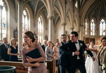 At His Wedding, My Stepson Shoved Me From His Real Mother’s Seat, Slapped Me Before Two Hundred Stunned Guests, and Screamed That My Place Was by the Trash. After Five Years of Silent Devotion, I Unsealed the Secret Folder That Decimated His Big Day.