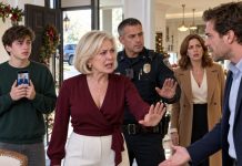Shopping for groceries, I called my son to ask, “Wine or pie for Christmas?” His wife replied, “We’re spending the holidays with my family, Joanne. You don’t need to come.” I answered, “All right.” The next morning brought his pounding at my door.