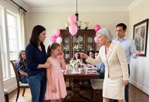 My MIL Slapped My Ten-Year-Old Daughter Without Warning, Smashed Her Birthday Cake, and Said, “No Son, No Celebration.” My Husband Agreed in Front of His Wealthy Clients. I Only Said, “Okay”—Then They Learned Why That Quiet Word Changed Everything.