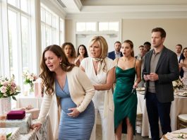 Seven months pregnant at my sister’s engagement party, I watched my mother hand her my car keys as a “gift.” Then I felt a sudden pain and called my husband. What he did next left the entire room speechless.