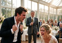 My Son’s Greedy Bride Blackmailed Me For A Luxury House At Her Own Reception, Threatening I Would Never Meet My Grandchildren. Instead Of Giving In, I Grabbed A Folder, Stepped Up To The Microphone, And Destroyed Their Sham Marriage In Under Two Hours.