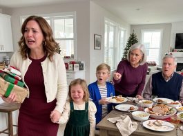 At Christmas, my mom claimed there “wasn’t enough” food for my daughter after she upset the golden grandchild, even as he went back for seconds. I took our gifts and left without arguing. Then Dad texted me at 9:47 PM…