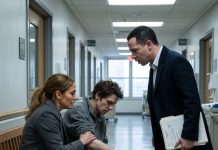 Two Months After Our Brutal Divorce, I Walked Into a Manhattan Hospital and Found My Ex-Husband Waiting Alone, Panicked to See Me Without Backup—Until His Patient Wristband Exposed the Terrifying Truth Behind Why He Broke My Heart and Walked Away.
