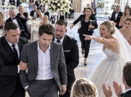 “He’s too cheap to belong here,” my sister-in-law told security. “Remove him immediately.” My husband smiled and calmly walked toward the exit. The family applauded while I sat in silence. Then the wedding planner sprinted out of her office, screaming, “That’s the owner…”