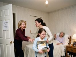 “LET HER DIE. Don’t call anyone.” My 11-year-old daughter found that note when she came home. Then we saw my husband’s grandmother—pale and all alone. My daughter rushed to call an ambulance, but Grandma grabbed her hand: “No doctors. Just look UNDER THE BED.” Soon, my in-laws lost everything…