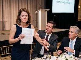 My husband gave a 14-minute speech, thanked 23 people, and called me “TOO SOFT FOR LAW.” The next morning, his firm LOST EVERYTHING—because he never knew I held their contracts.