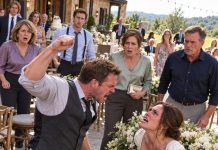 At my wedding, the groom broke my nose because we didn’t bring the truck he demanded. Guests cheered: “That’ll teach her obedience!” They didn’t know I’m a 10-year boxing champ. One second later, he hit the floor. Everyone panicked…!
