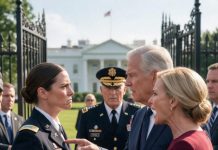 My billionaire dad disowned me 26 years ago for joining the military. Today, at a White House VIP event, he saw my uniform and called me a “glorified guard dog.” When I refused to back down, his new wife screamed for the Secret Service to arrest me. She had no idea who the 4-Star General walking out of the gates was actually looking for…