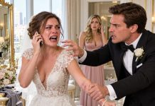 I froze his $85M guarantee and walked into the hall on his rival’s arm. Six minutes before our wedding, my fiancé chose his mistress: “Take off your dress and use the freight entrance!”