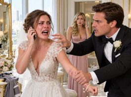 I froze his $85M guarantee and walked into the hall on his rival’s arm. Six minutes before our wedding, my fiancé chose his mistress: “Take off your dress and use the freight entrance!”