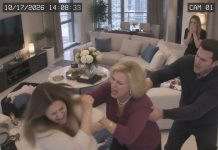 “Don’t ask questions,” Mom whispered. “Set up a camera and get out before tonight.” I almost laughed, but I did exactly what she said. That evening, my phone sent me a motion alert. When I opened the footage, my husband was standing in our living room with another woman—and they were going through my documents.