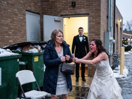 My Son’s Bride Smiled as She Moved Me Outside Beside the Dumpsters During a Freezing, Rain-Soaked Wedding, Calling Me a “Fire Hazard.” I Quietly Took Back My $250,000 Gift—Then One Greedy Question Made My Son Come Running After Me in Shock.