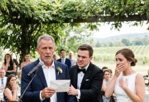 “Dad. You’re Embarrassing Us.” My Son Said It Into the Microphone at His Wedding, in Front of 200 Guests — But When I Reached for the Letter His Late Mother Had Written, His Face Changed, and His New Bride Started Asking Questions