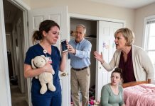 After a double shift at the hospital, I came home to find my 7-year-old daughter “MISSING.” “We voted. You don’t get a say,” my mom told me as my sister stripped my daughter’s room like she was taking over. I stayed calm and said THIS—and my parents and sister went pale…