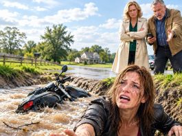 “Call an ambulance yourself! You’re 35!” My parents screamed while I was trapped beneath raging floodwaters near home. They refused to help, leaving me fighting for my life. Three hours later, I called my banker and ordered, “Freeze everything.” What they were hiding was far worse than I imagined…
