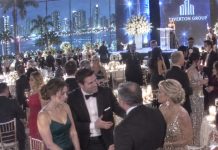 My husband brought me to his company’s $50,000-a-table gala in Miami, then introduced me as “the nanny” because he was ashamed to call me his wife. I smiled and said nothing. But when the company’s biggest investor approached our table, she hugged me and said, “I’ve been looking everywhere for you.” My husband nearly dropped his glass…