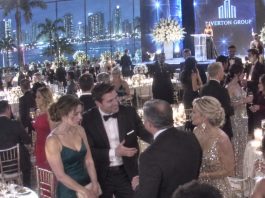 My husband brought me to his company’s $50,000-a-table gala in Miami, then introduced me as “the nanny” because he was ashamed to call me his wife. I smiled and said nothing. But when the company’s biggest investor approached our table, she hugged me and said, “I’ve been looking everywhere for you.” My husband nearly dropped his glass…