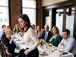 I Left My Parents’ Anniversary Party After My Brother Said I Hadn’t Paid and My Aunt Told Me to Let the “Real Family” Enjoy Dinner—An Hour Later, the Manager Returned With the Event Folder, and Suddenly Nobody at the Table Could Speak