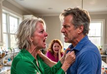 I Received A $2.5M Retirement Package And Rushed Home Two Hours Early To Surprise My Husband, But As Soon As I Quietly Opened The Door, I Froze When I Overheard His Voice On The Phone Planning A Terrifying Scheme Behind My Back.