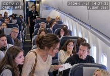 The woman in my reserved seat laughed when I showed her the boarding pass. I was furious, but my daughter suddenly grabbed my wrist and told me not to call anyone. She had gone completely pale. After takeoff, she stood up and said, “I know where I’ve seen you before.” The woman stopped smiling instantly.