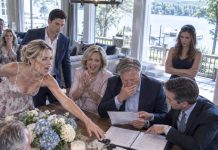 “Your wedding gift to me will be the lake house,” my sister declared. “You live alone. You don’t need six bedrooms.” Mom clapped. My sister reached for the keys. The attorney pointed to one line in the deed. Dad read it twice… and his face turned pale.