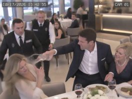 “Either pay the bill or we’re finished,” my husband said after throwing his drink at me. His mother sat beside him smiling like she had finally won. I calmly wiped my face and made one phone call. Minutes later, restaurant security surrounded our table—and my husband realized the cameras had recorded far more than he thought.
