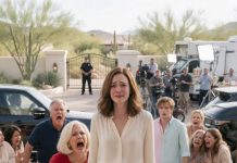 While I was still recovering in the hospital, my parents casually announced that 12 people would spend nine days at my desert mansion and tell everyone they had built it. I asked them to postpone, but Mom mocked me. So I stopped arguing and simply said, “Then come.” The moment they arrived, Mom froze—and then screamed.