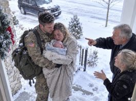“THEY’RE NOT FAMILY ANYMORE!” my father shouted when I demanded to know why my wife and baby were outside in a snowstorm. I’d just returned from eighteen months overseas and found them shivering on the frozen porch. I got them medical help, then placed the house documents on the table. “You forgot one thing,” I told my parents. “Everything you’re living on belongs to us…”