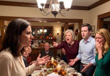 My mother BANNED me from Thanksgiving because my brother’s wife wanted a “peaceful dinner.” Then the caterer called to confirm a $6,800 order under MY NAME. I told them to CANCEL IT. At 5 PM, Mom called: “Where’s the food?”