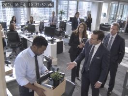 “We’re finally getting rid of the dead weight,” my manager joked as I packed my desk. Then the CEO walked in with an investor. The moment the investor recognized me, he stopped cold. “Marcus? They fired YOU?” He turned toward the CEO, his face darkening. “Do you even know what this man built?”