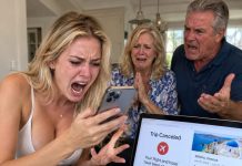 MY PARENTS WERE ALREADY MID-AIR WHEN I DISCOVERED THEIR $14,000 GREECE VACATION ON MY CREDIT CARD. THEY HAD NEVER ASKED. MOM’S RESPONSE? “DON’T MAKE IT A BIG DEAL. WE’LL PAY YOU BACK.” I IMMEDIATELY CANCELED THEIR HOTEL AND FLIGHTS.