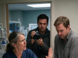 My husband’s best friend walked into the delivery room carrying a camera. “Mark said you wouldn’t mind,” he said. I was seven centimeters dilated and had not agreed to anyone filming. Mark looked at the floor. The labor nurse, Patricia, stepped between us. “Sir, you need to leave. Now.” He didn’t move. “Mark signed something,” he said. “It’s all arranged.” Patricia turned to my husband. “What did you sign?”