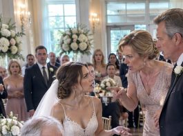 At my wedding rehearsal, my parents demanded I remove Grandpa from the head table. “He’s a retired janitor. He embarrasses us.” I refused, so they walked out. At the reception, Dad’s CEO rose, turned to Grandpa, and said four words that made Dad’s face go white.
