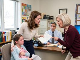 My in-laws knew my 9-year-old daughter hadn’t stolen anything — but forced her to TAKE THE BLAME to protect her cousin. “It’s what family does,” they said. She got SUSPENDED. I didn’t shout. I took action. Two hours later, their lives began falling apart…