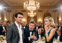 She publicly mocked her ex for wearing a cheap suit at an exclusive corporate gala, calling him a broke loser. Seconds later, her wealthy new boyfriend hurried over, bowed his head in respect, and introduced her ex as the CEO who owned the company.