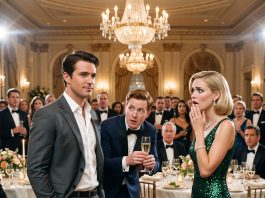 She publicly mocked her ex for wearing a cheap suit at an exclusive corporate gala, calling him a broke loser. Seconds later, her wealthy new boyfriend hurried over, bowed his head in respect, and introduced her ex as the CEO who owned the company.