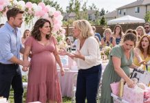 “Your sister gets ALL your baby shower gifts. She’s having her baby first!” Mom announced as my sister greedily snatched the boxes. Everyone stared, waiting for me to cry. Instead, I whispered, “I have something for you, Mom.” She tore open my envelope with a smirk—but seconds later, she was SCREAMING…
