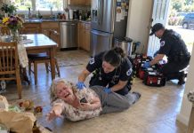 My daughter hung up while I lay on the kitchen floor with a broken hip. Her husband called me a liar, and neither came to help. Six days later, they stormed into my hospital room demanding $165,000. But when my attorney revealed what I’d discovered, my daughter’s face turned white—and her husband suddenly wanted to leave.